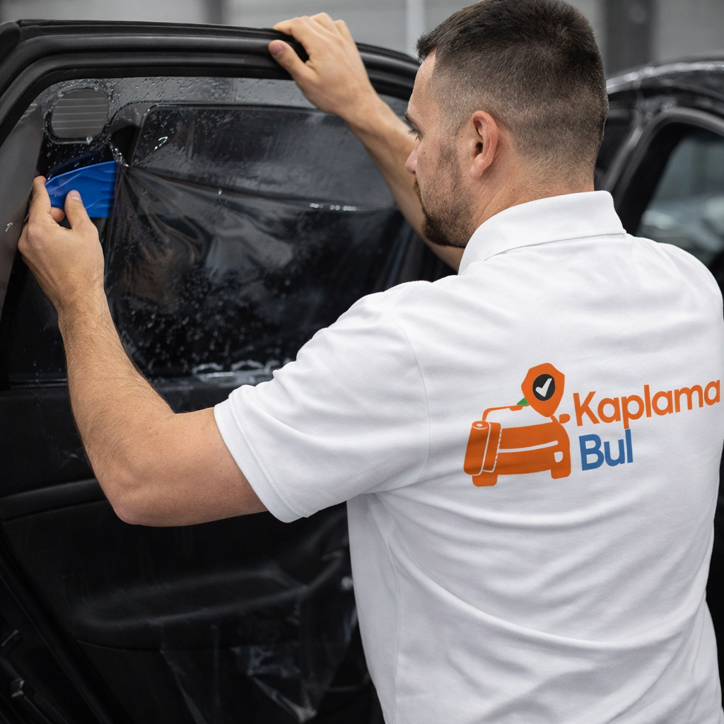 Cam filmi uygulamasını temsil eden araç görseli